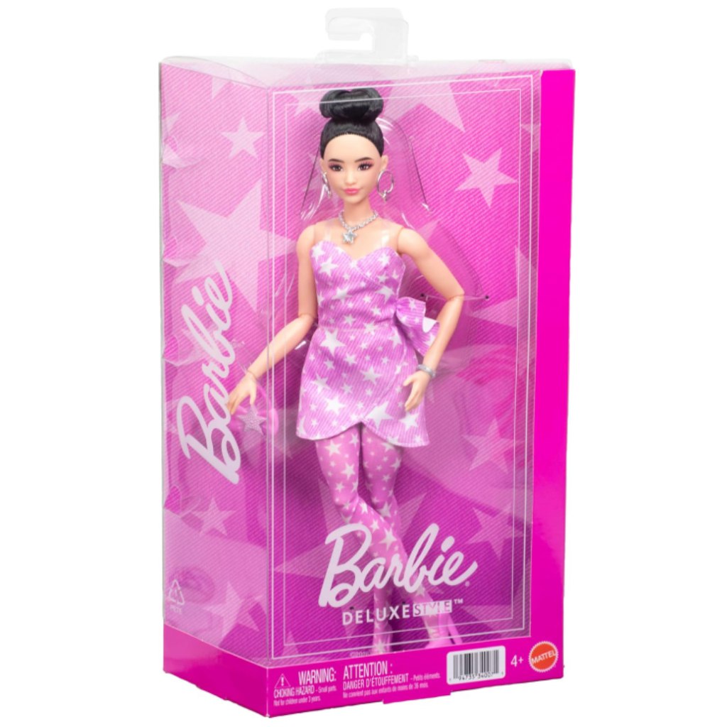 Barbie: Trendová kamarátka bábika v hviezdnom oblečení – Mattel
