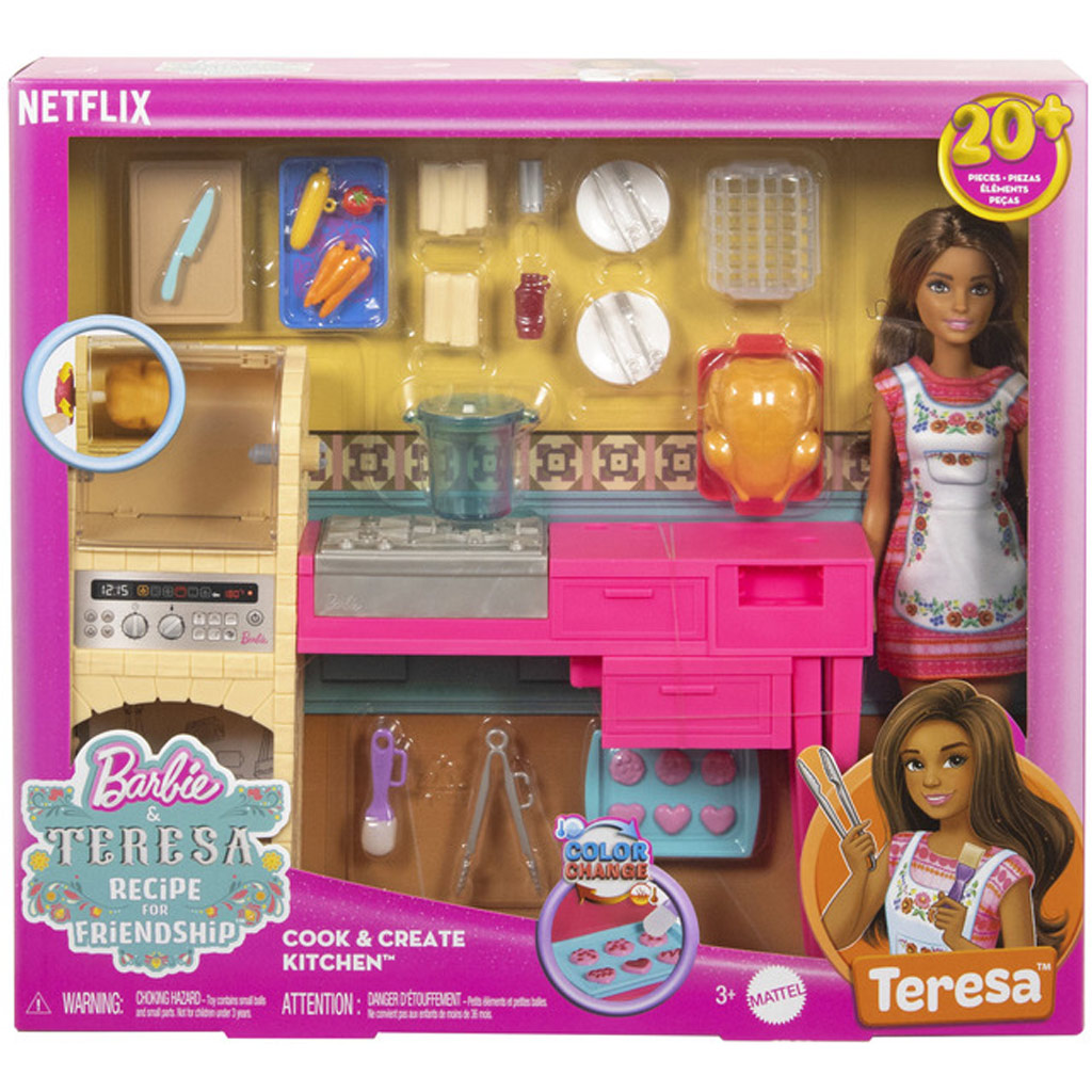 Barbie a Teresa: Herný set Snová kuchyňa - Mattel