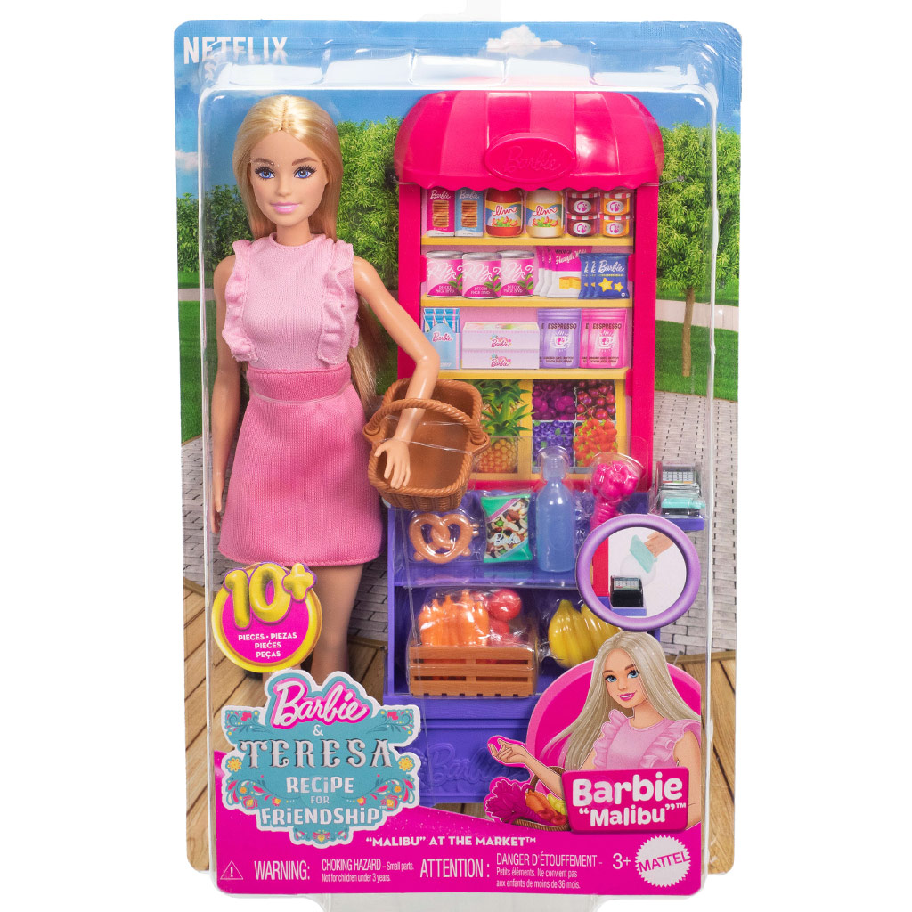 Barbie a Teresa: Recept na priateľstvo - Herný set Barbie lahôdkový pult - Mattel