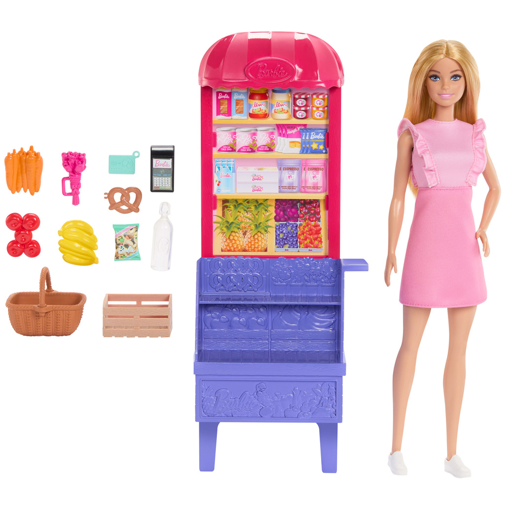 Barbie a Teresa: Recept na priateľstvo - Herný set Barbie lahôdkový pult - Mattel kép 2
