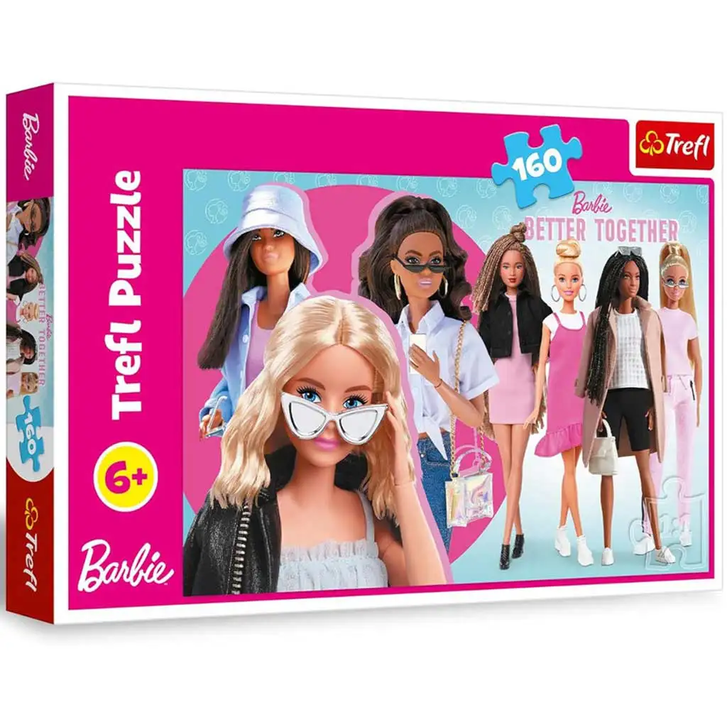 Barbie najlepšie spolu 160 dielikové puzzle - Trefl