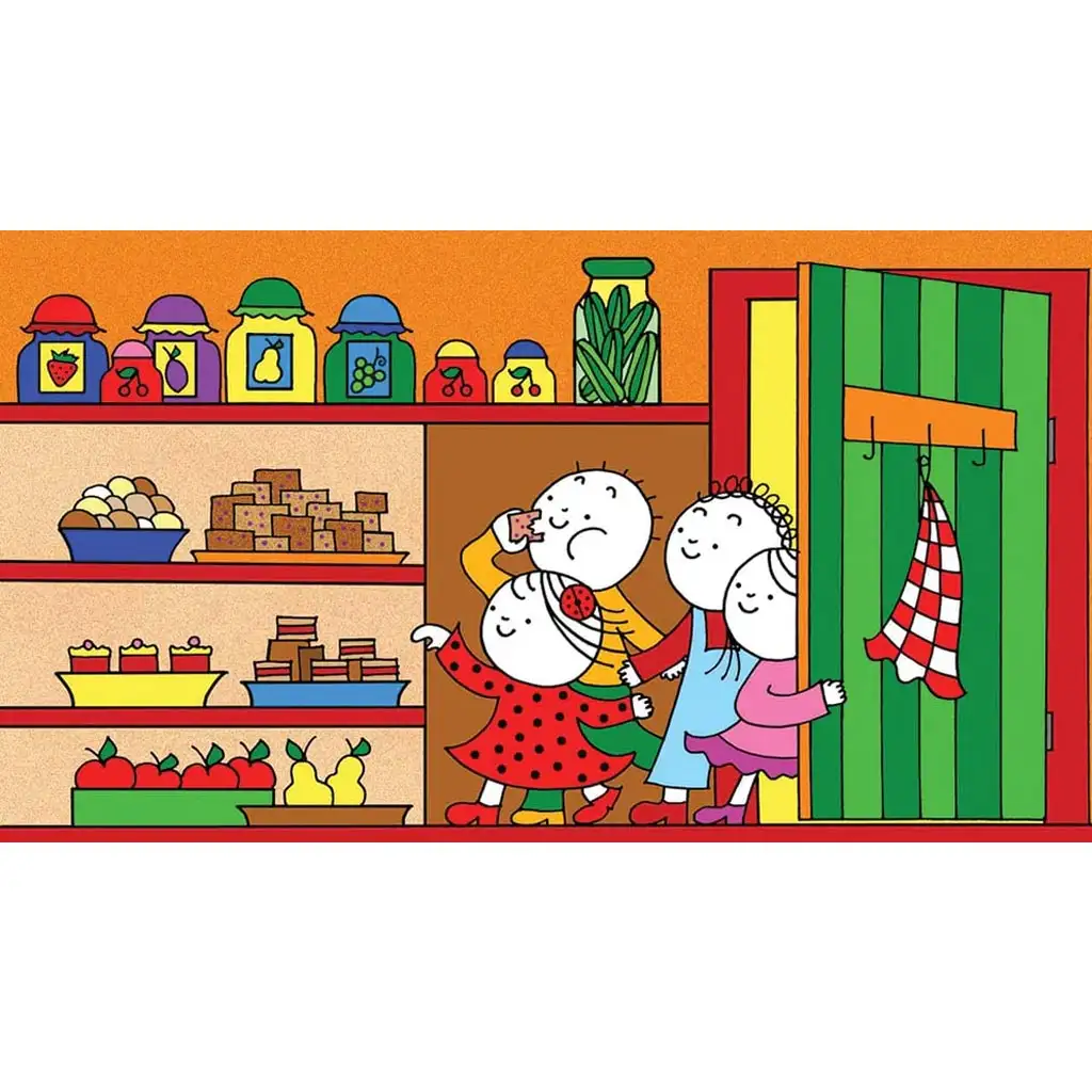 Bartos Erika: Bogyó a Babka - Dedkove narodeniny diapozitív