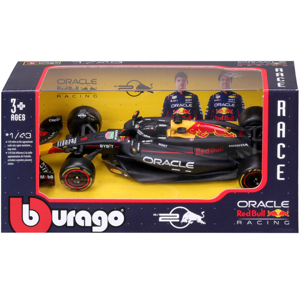 Bburago: Red Bull RB20 F1 pretekárske auto kovový model auta 1/43
