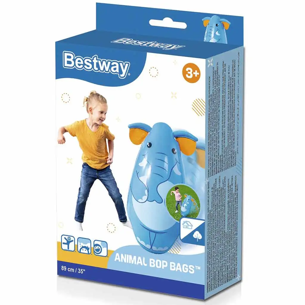 Bestway: Bop Bags™ boxovacie zvieratá 89 cm v rôznych variantoch 1 ks