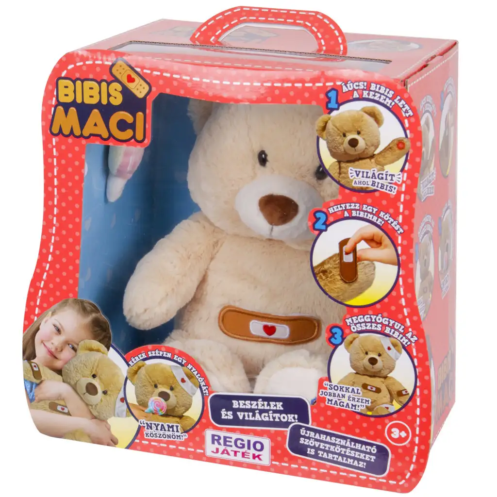 Bibis Maci plyšový medveď so svetlom a zvukom