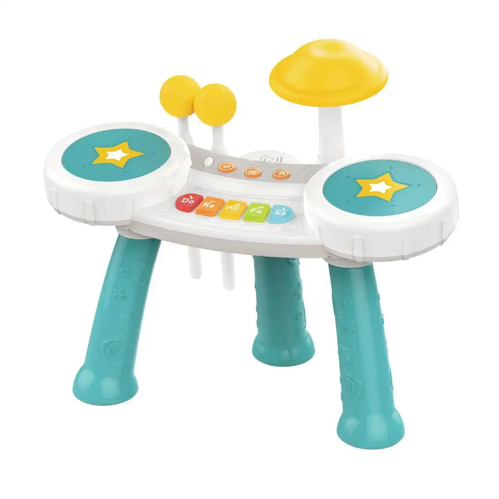 Bicie súprava s klavírom v modrej farbe kép 2