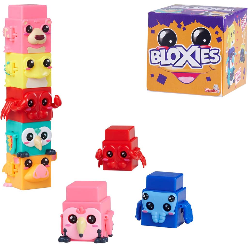 Bloxies: Zberateľská prekvapná figúrka - 2. séria - Simba Toys kép 1