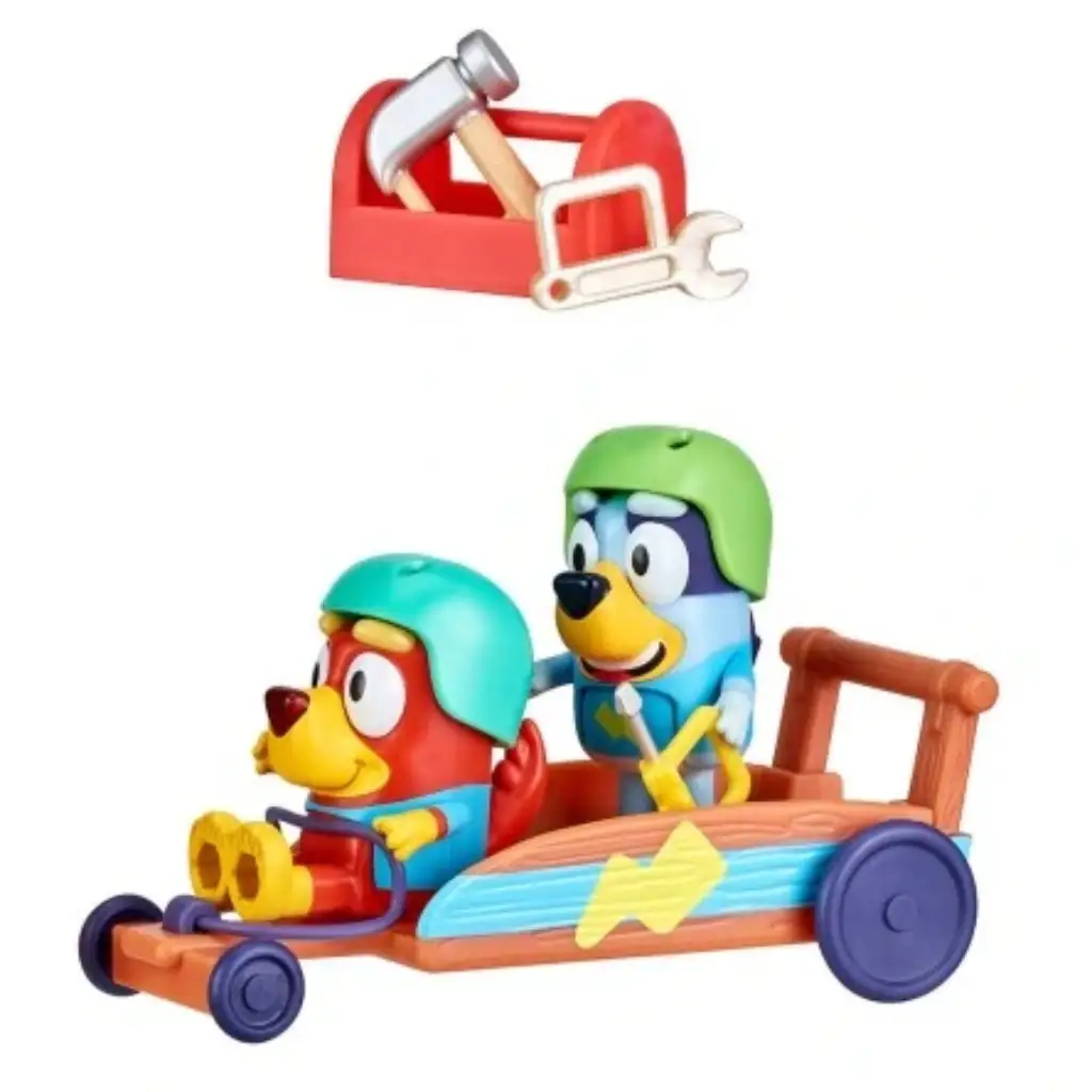 Bluey Gokart set s 2 figúrkami kép 2