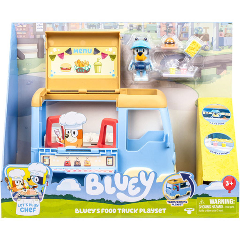 Bluey: Herná sada Bufetové auto s figurkou Bluey