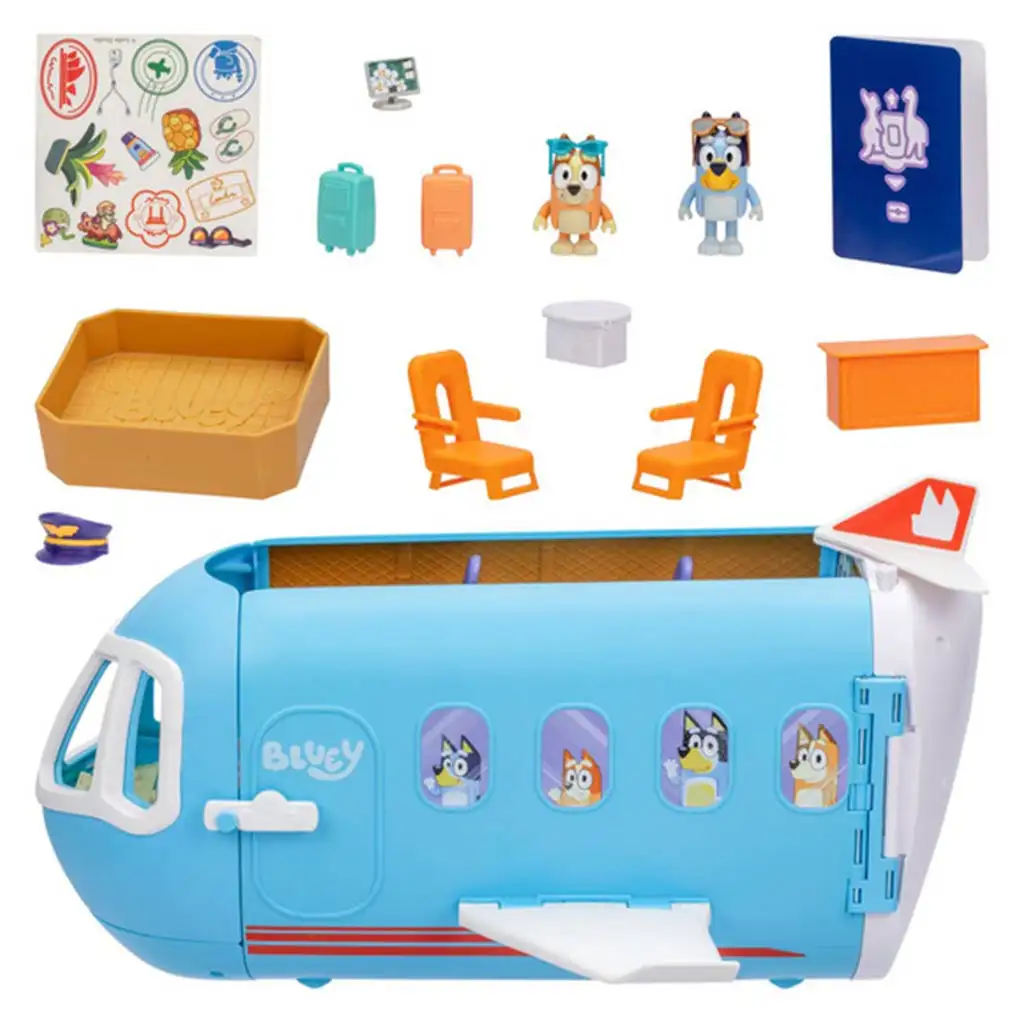 Bluey: Herná súprava lietadlo s postavičkami a doplnkami kép 2