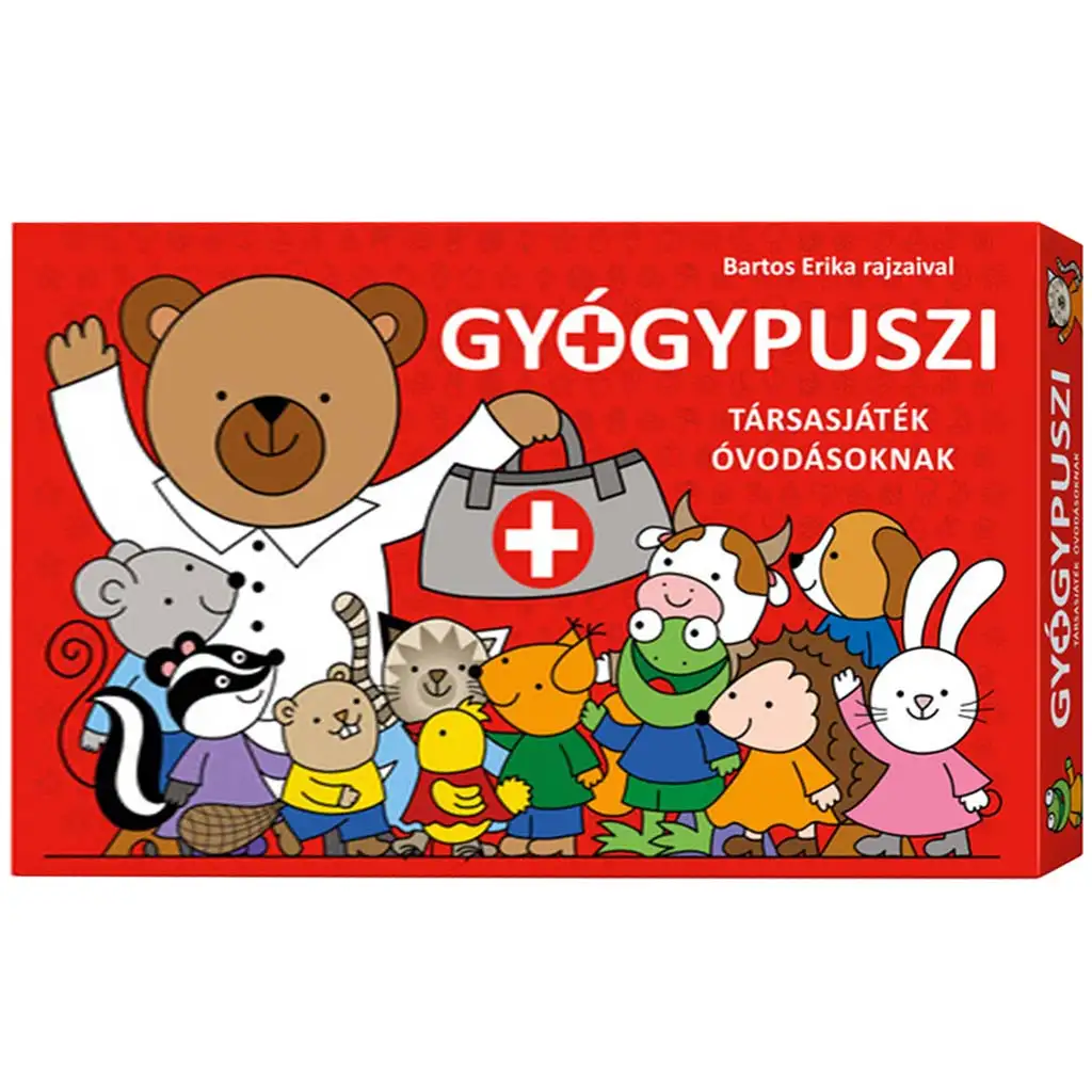 Bogyó a Babóca: Liečivý bozk spoločenská hra pre škôlkarov