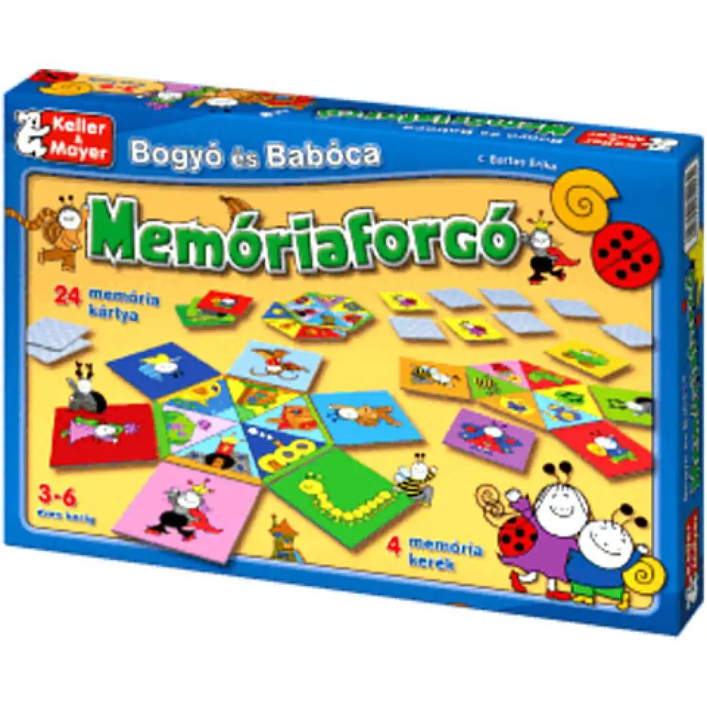 Bogyó a Babóca Pamäťová hra spoločenská hra