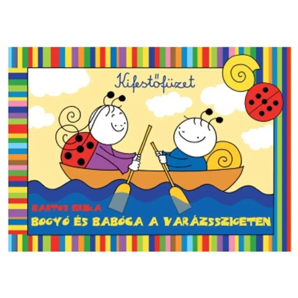 Bogyó a Babóca na Čarovnom ostrove - omaľovánka - Pagony