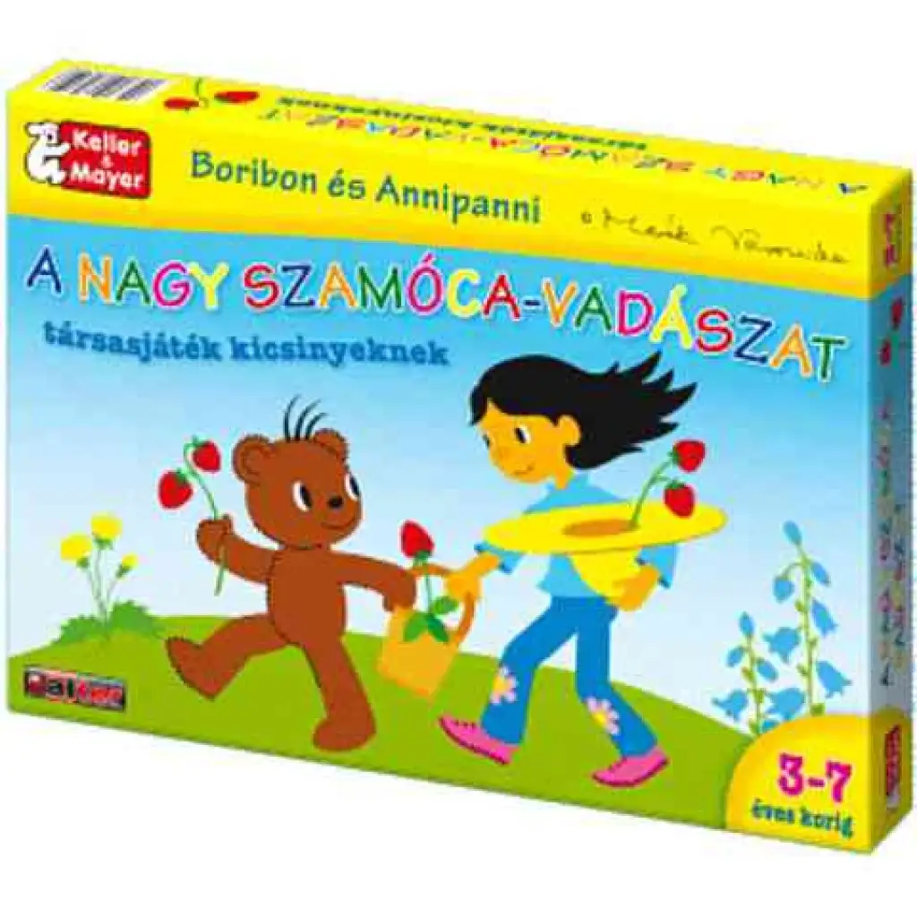 Boribon a Annipanni: Veľký lov na jahody spoločenská hra