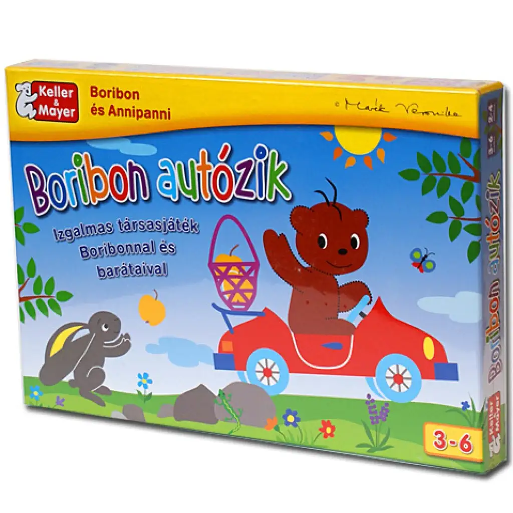 Boribon jazdí spoločenskú hru