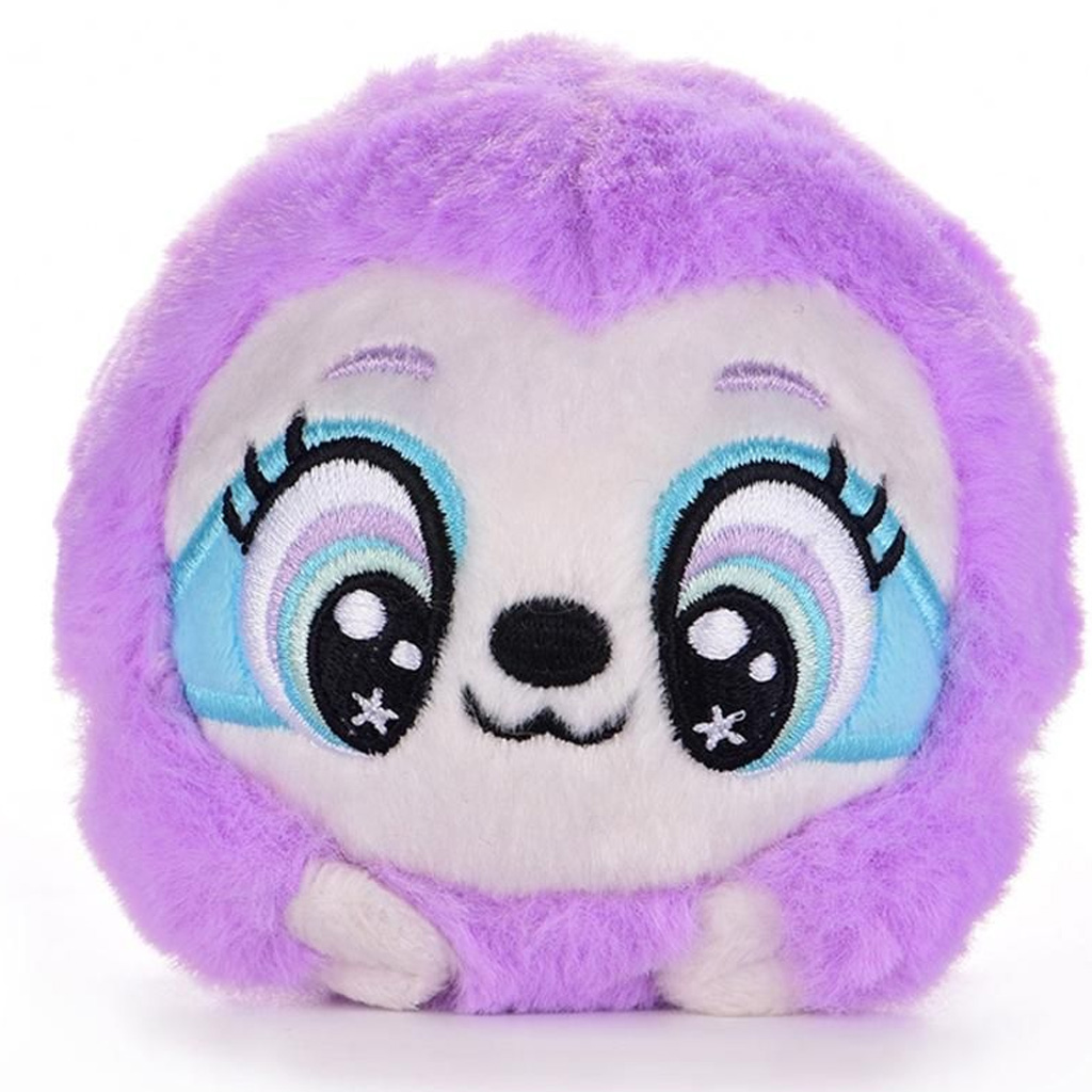 Bouncibles: Skákacia plyšová lopta - Mila, fialový lenochod kép 1