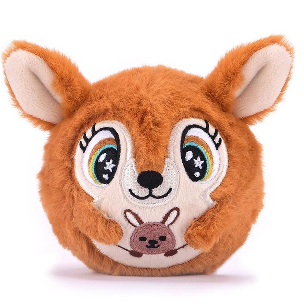 Bouncibles: Skákajúca plyšová lopta - Jumpi, hnedý klokan