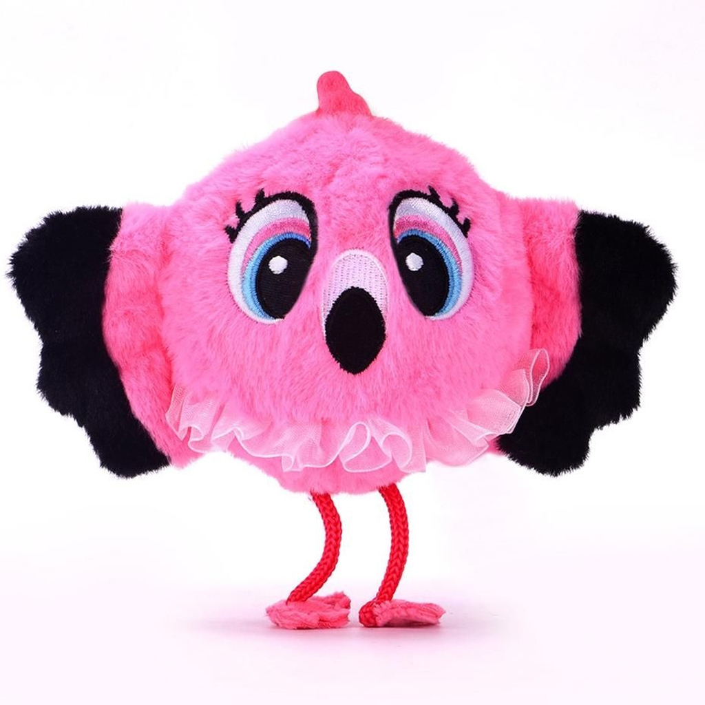 Bouncibles: Skákajúca plyšová lopta - Mimi, ružový plameniak