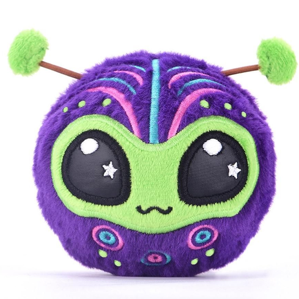 Bouncibles: Skákajúca plyšová lopta - Zoggo, fialový Marťan