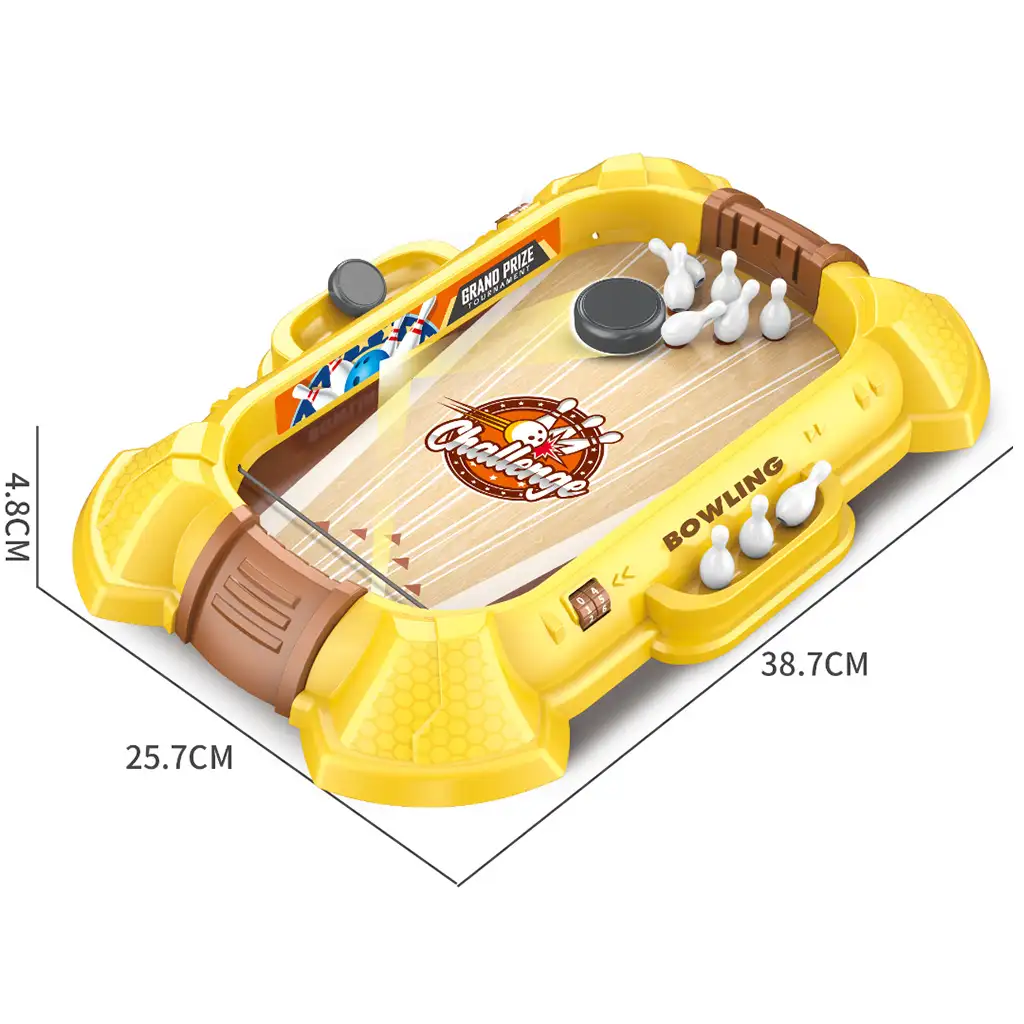 Bowling: Súprava na stolný bowling 26x39cm kép 2