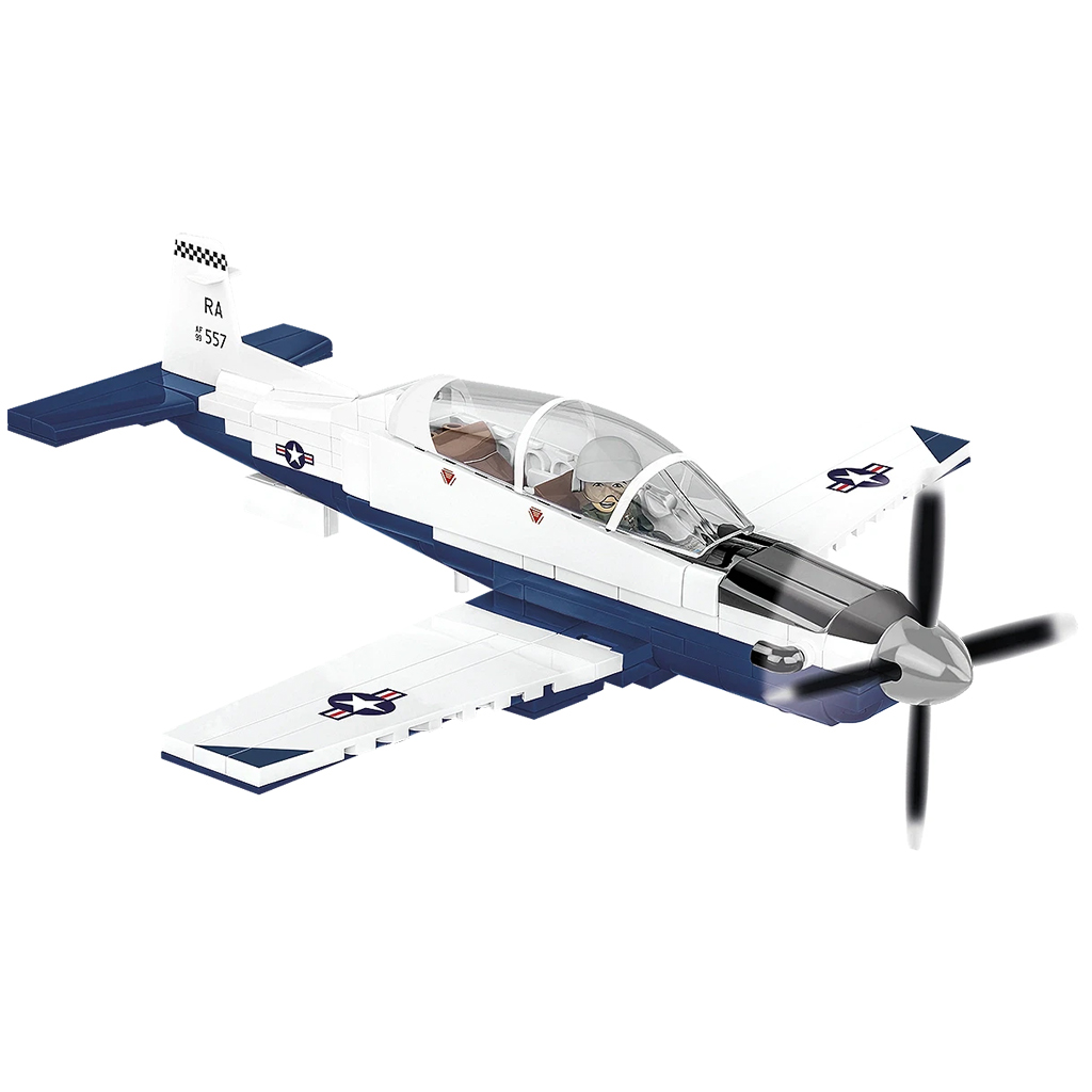 COBI: Beechcraft T-6 Texan II modro-biela stavebnica (26624) kép 2