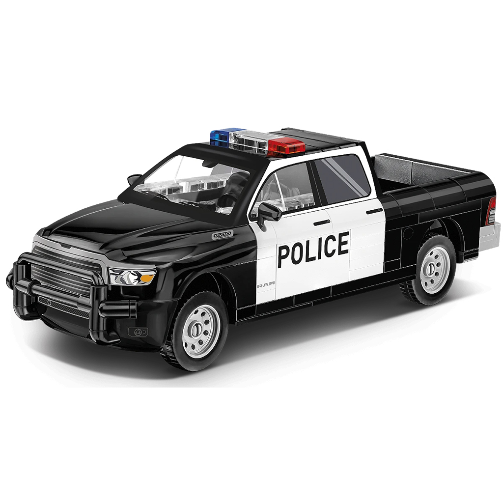 COBI: Dodge RAM 1500 policajné auto stavebnica (24608) kép 4