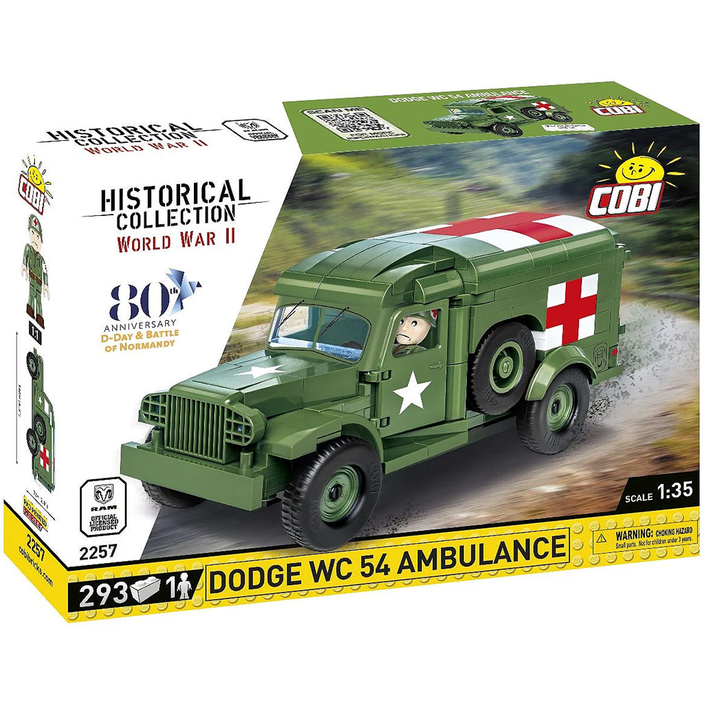 COBI: Dodge WC-54 Ambulancia stavebnica (2257)