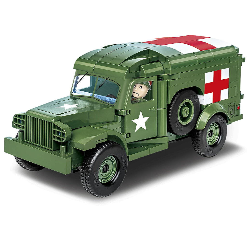 COBI: Dodge WC-54 Ambulancia stavebnica (2257) kép 2