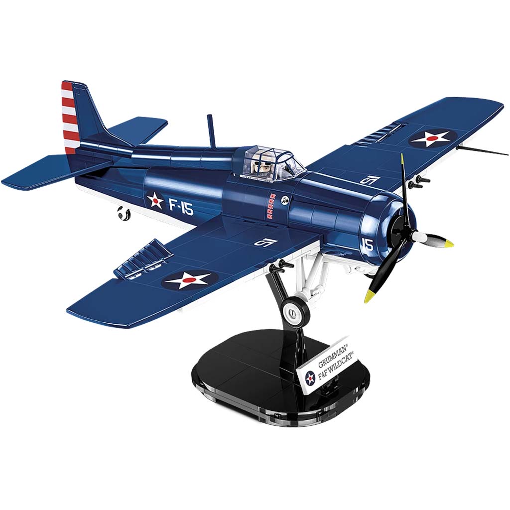 COBI: F4F Wildcat – Northrop Grumman stavebnica lietadla (5731) kép 2
