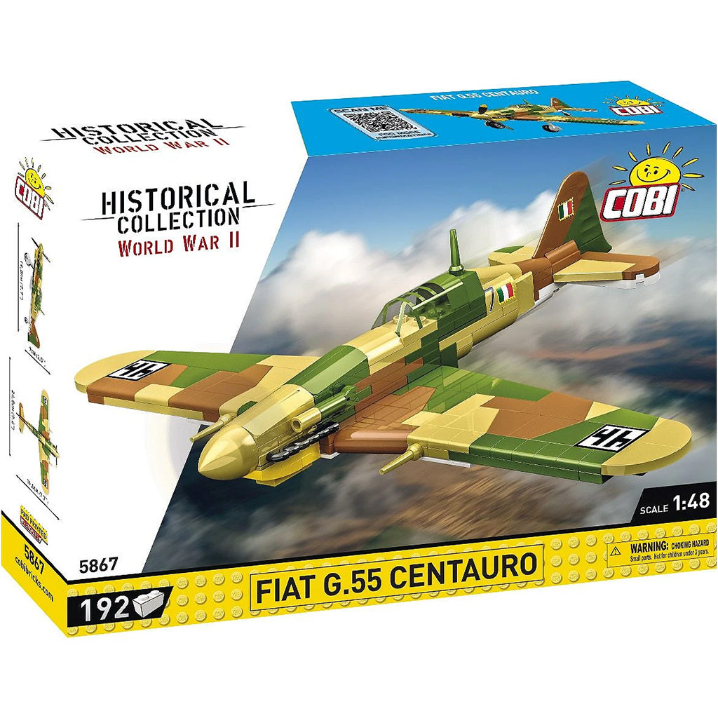 COBI: Fiat G.55 Centauro stavebnica lietadla (5867)