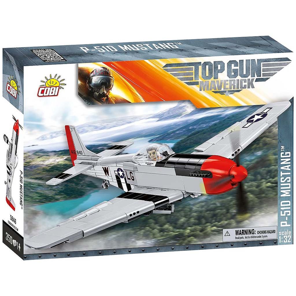 COBI: Mustang P-51D „TOP GUN: Maverick” stavebnica lietadla (5846)