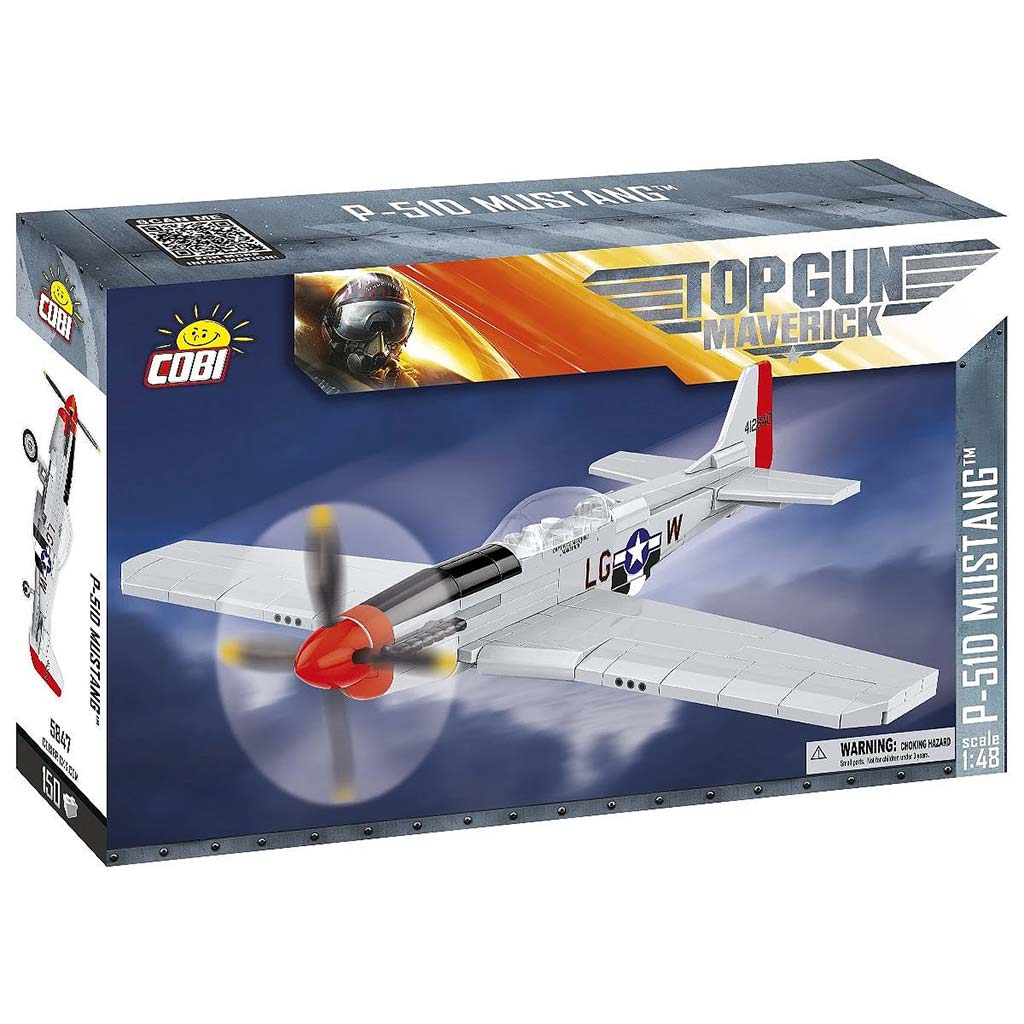 COBI: Mustang P-51D „TOP GUN: Maverick” stavebnica lietadla (5847)