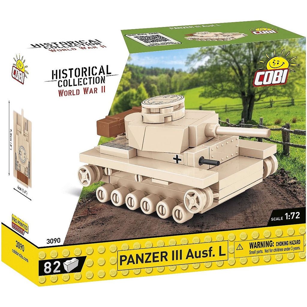 COBI: Nemecký tank Panzer III Ausf. L stavebnica (3090)