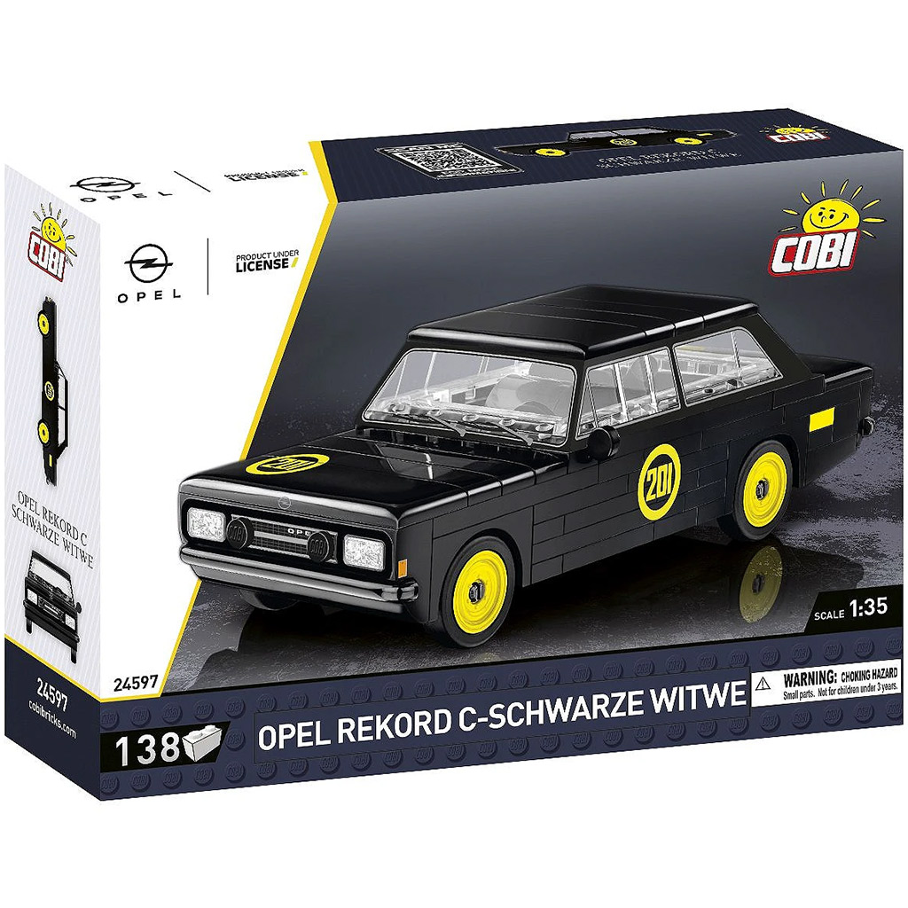 COBI: Opel Rekord C Čierna vdova stavebnica (24597)