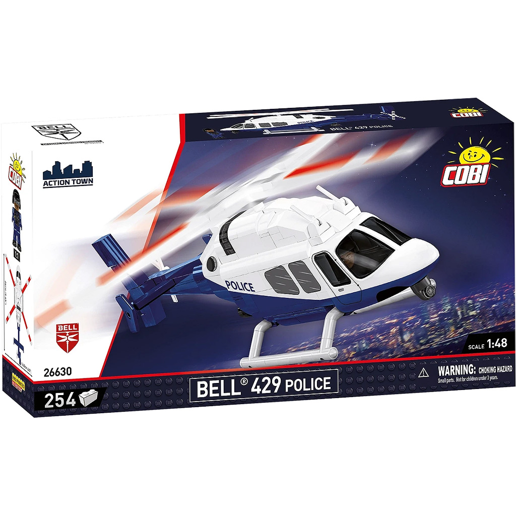 COBI: Policajný helikoptéra Bell 429 stavebnica (26630)