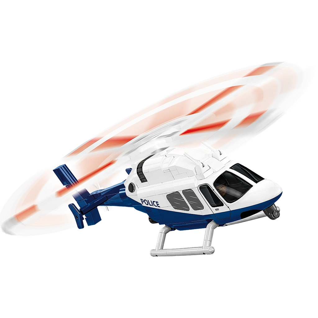 COBI: Policajný helikoptéra Bell 429 stavebnica (26630) kép 4