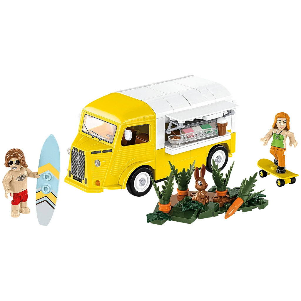 COBI: Stavebnica Citroën Type H Zmrzlinový bar (24626) kép 4