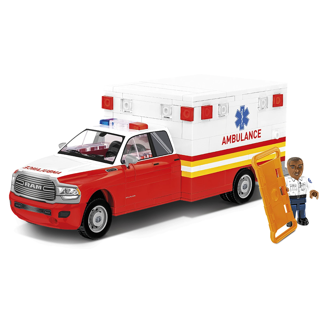 COBI: Stavebnica Dodge RAM 3500 sanitka (24609) kép 5