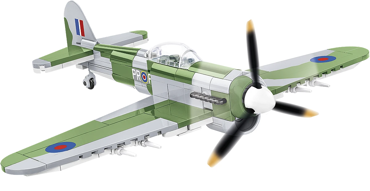 COBI: Stavebnica Hawker Typhoon Mk.1B (5864) kép 4
