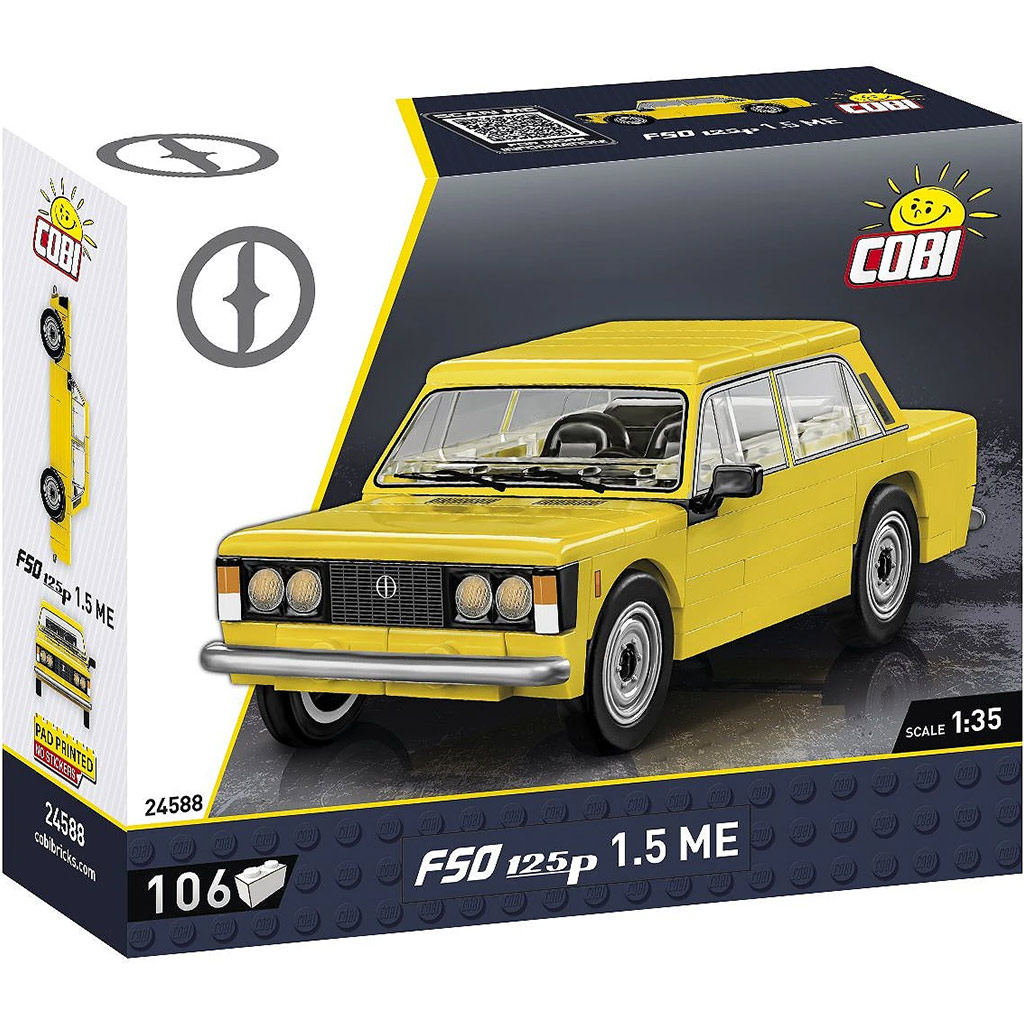 COBI: Stavebnica Polski Fiat 125p 1.5 ME (24588)
