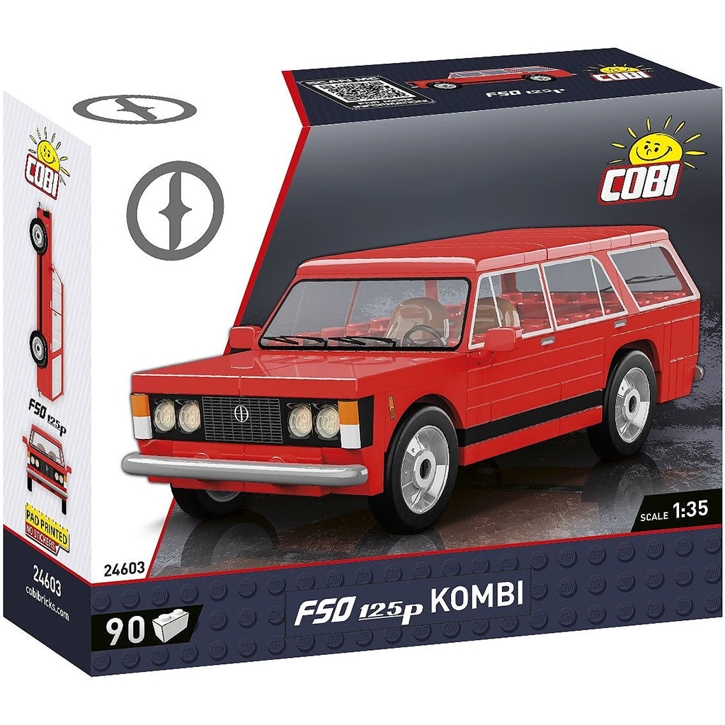 COBI: Stavebnica Polski Fiat 125p Kombi (24603)