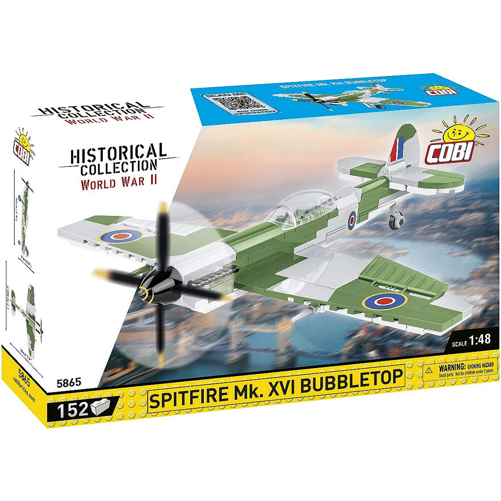 COBI: Stavebnica Spitfire Mk XVI Bubbletop (5865)