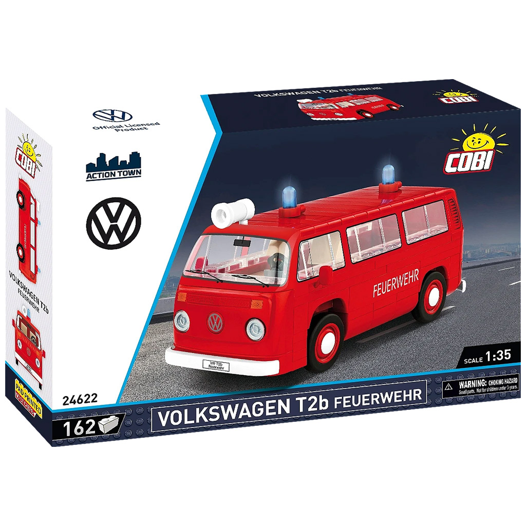 COBI: Stavebnica Volkswagen T2b hasičské auto (24622)