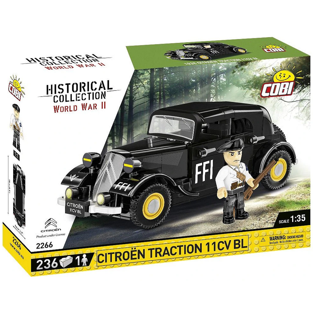 COBI: Stavebnica auta Citroën Traction 11CV BL (2266)