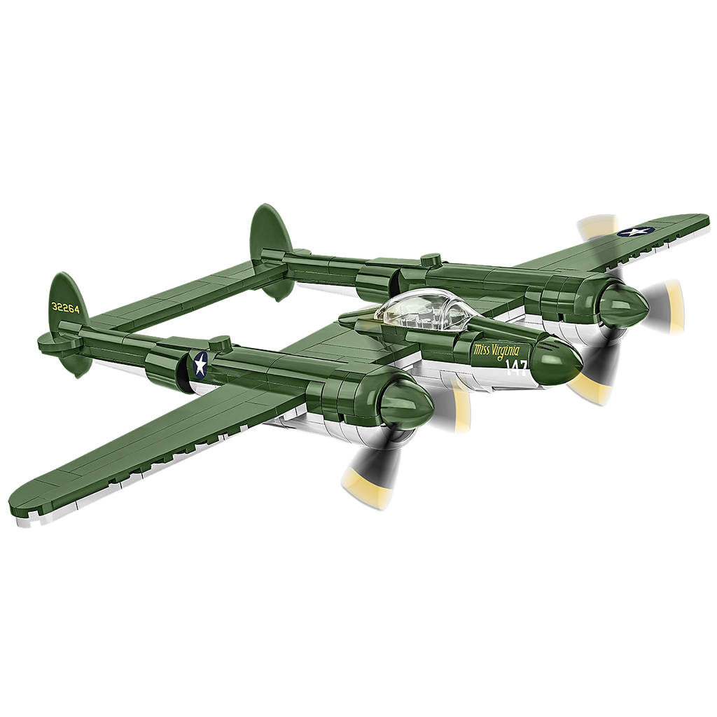 COBI: Stavebnica lietadla Lockheed P-38 Lightning (5882) kép 4
