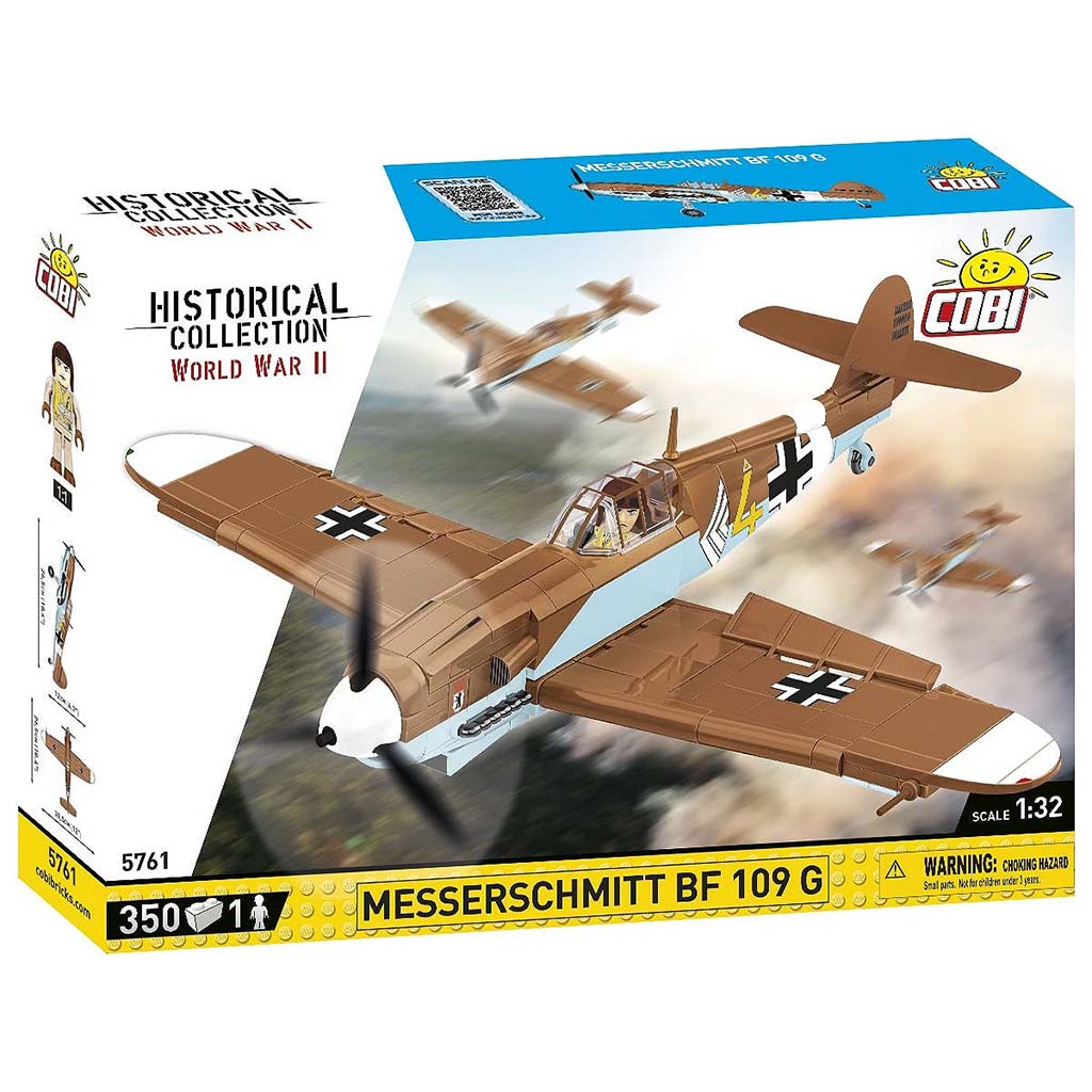 COBI: Stavebnica lietadla Messerschmitt Bf 109 G „Gustav“ (5761)