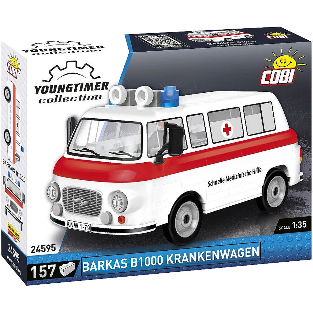 COBI: Stavebnica sanitky Barkas B1000 (24595)