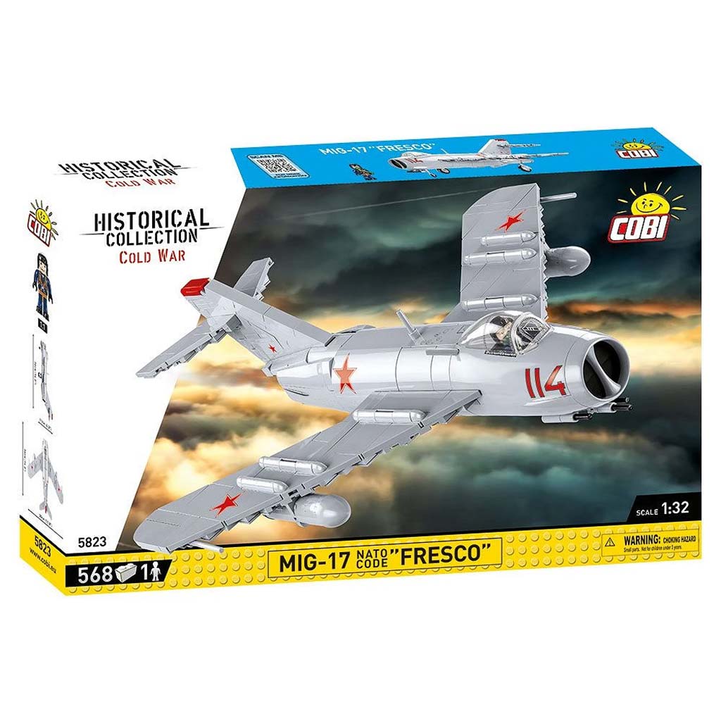 COBI: Stavebnica stíhacieho lietadla MiG-17 (5823)