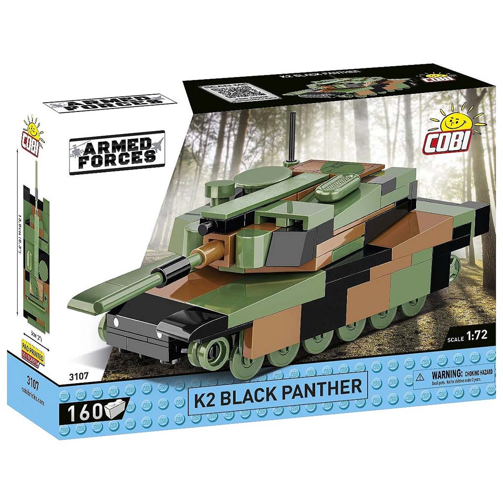 COBI: Stavebnica tanku K2 Black Panther (3107)
