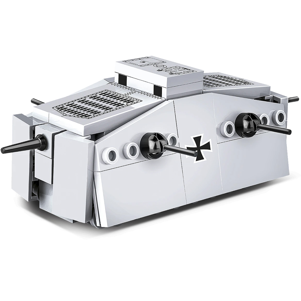 COBI: Sturmpanzerwagen A7V nemecký tank stavebnica (3094) kép 2